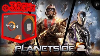 Ryzen 3 1200 @3.80GHz Planetside 2 CPU Stress Test (12-24 vs 12-24 & 48-96 vs 48-96 battles)
