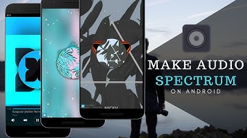Make Audio Spectrum on Android | For Your Creator Channel