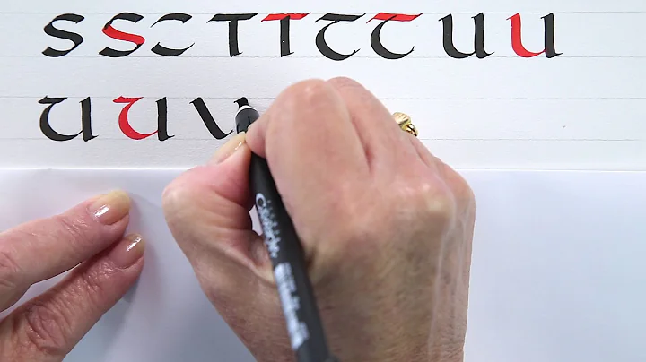 A Beginner's Guide to Uncial Calligraphy Q-Z with ...