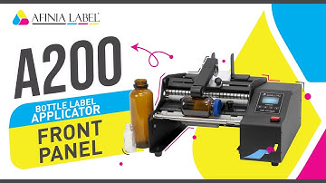 A200 Applicator - Front Panel