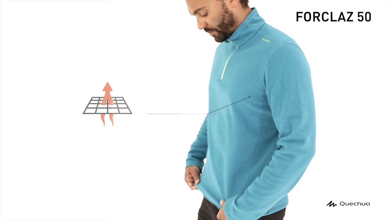 Blusa Polar Forclaz 50 Quechua Masculino Quechua - Exclusividade Decathlon - YouTube