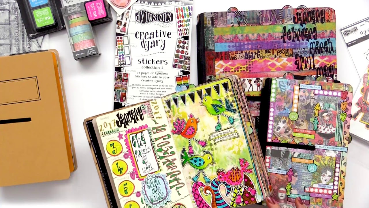 Dyan Reaveley Introduces the Creative Dyary Collection from Ranger Ink 