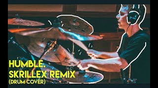 Victor Singer - Humble - Kendrick Lamar  (Skrillex remix) - Drum cover Resimi