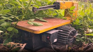 Full video restoring various types of cutting machines // industrial machines and handheld machines.