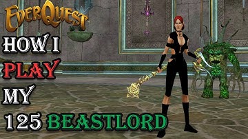 How I Play My Level 125 Beastlord - Everquest Guide