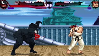 Venom vs. Street Fighter 2