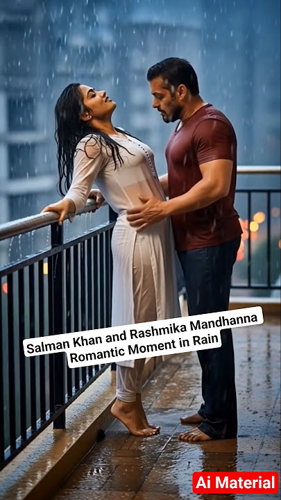 Romantic moment of Salman khan and Rashmika ❤️ #salmankhan #rashmikamandanna #bollywood #tiktok