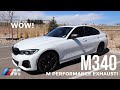 2020 BMW M340 M Performance Exhaust! (G20) Revs, Startup, Driving