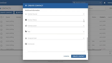 liondesk editing adding contact