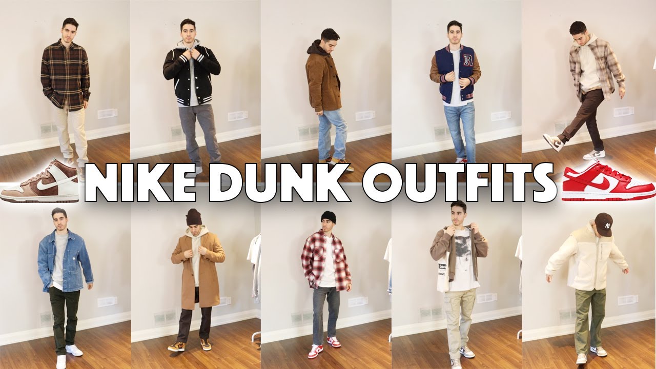 10 Fall Nike Dunk Outfits 🍁 How To Style - YouTube