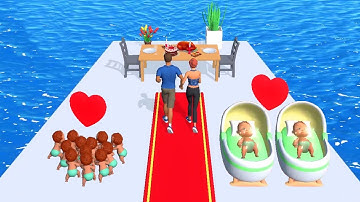 Family Run 3D - All Levels 1-15 Funny Gameplay Walkthrough