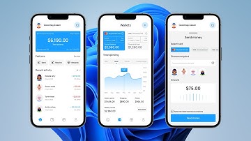 Fintech App Design | UX/UI ( Wireframe, Design, Prototype ) | Free Source File