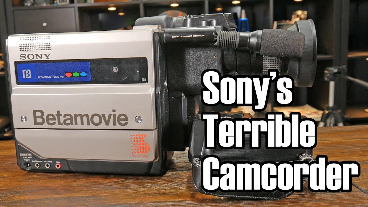ビデオカメラ Betamovie Sony BetaMovie BMC-200P “1983“ - PAL Version (Camera) - YouTube