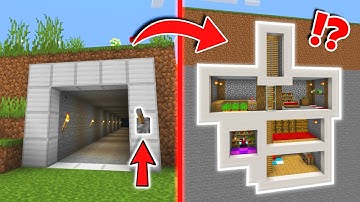 The MOST Secret Underground Base in Minecraft!