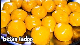 Besan ladoo recipe | besan laddu