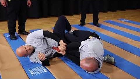 Weapon Retention - On the ground with a combative subject