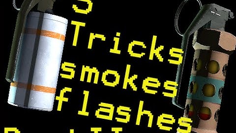 5 Tricks, smokes and pop flashes in Dust 2 [CS:GO]