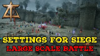 Throne And Liberty Settings for Siege and Large Scale Battle [BEGGINERS Guide]