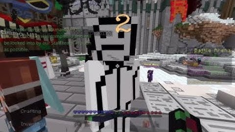 Cubecraft Duels player report - auto clicker