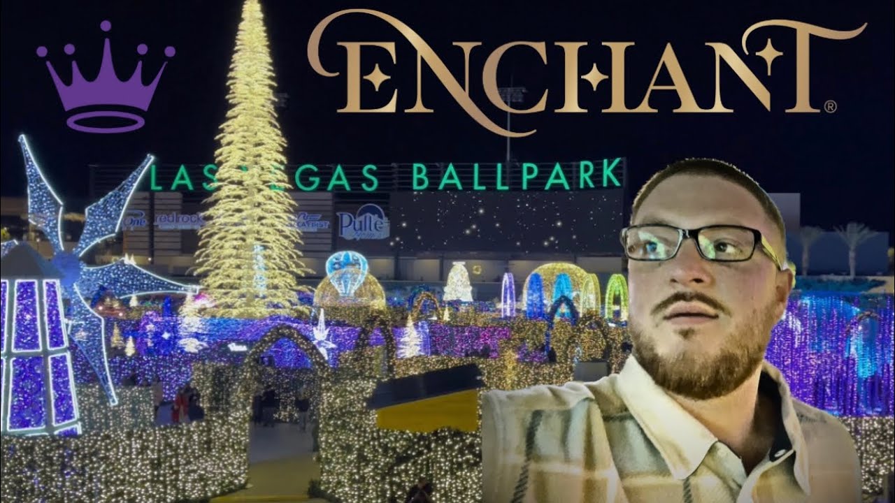 ENCHANT In Las Vegas World’s Largest Christmas Light Maze Did I Get