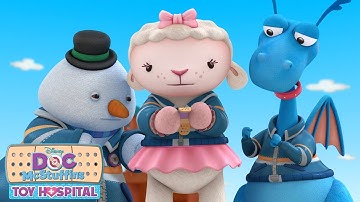 Stay on the Line | Music Video | Doc McStuffins | Disney Junior