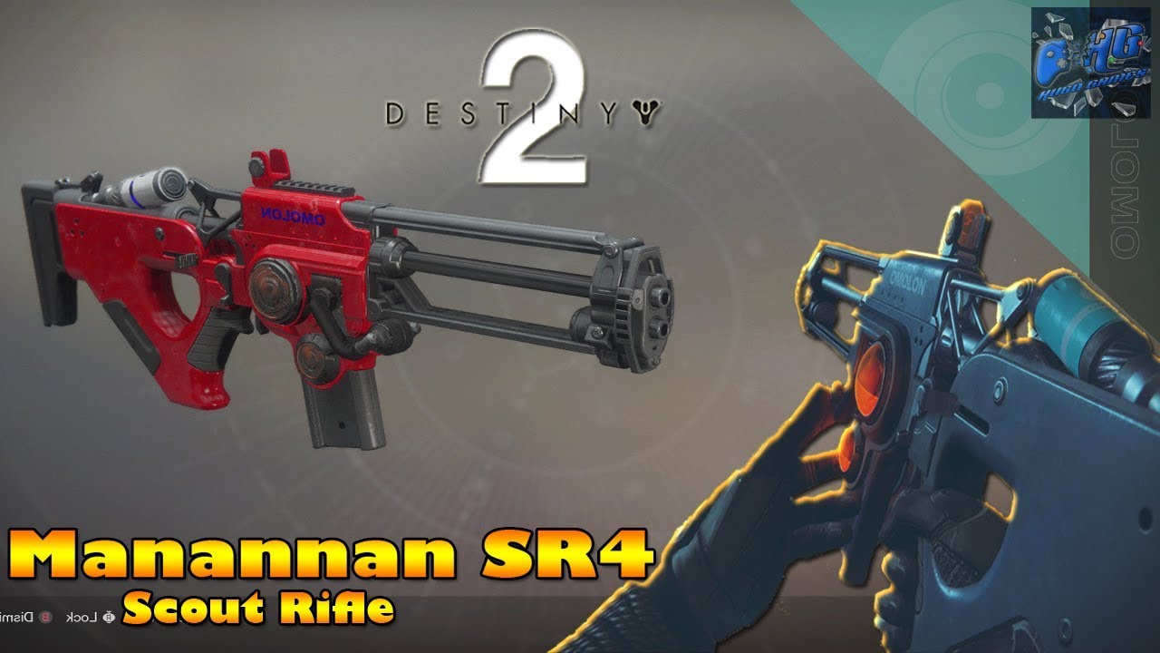 Destiny 2 -Lets Try The Manannan SR4 Scout Rifle on PVP Online Multiplayer (How Good Is it??)