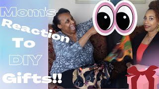 Mom's Reaction to DIY Gifts- A Birthday Vlog! Simplicity 8037, McCall's L9444