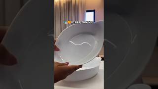 Marinex Opaline 📌Minha cozinha ficou chique por menos 🤍✨ #porcelanafria #cozinha #offwhite