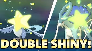 Insane DOUBLE SHINY LEGENDARY Reaction | Pokemon Ultra Sun & Moon