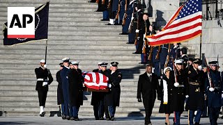 WATCH: Jimmy Carter's motorcade leaves US Capitol for state funeral
