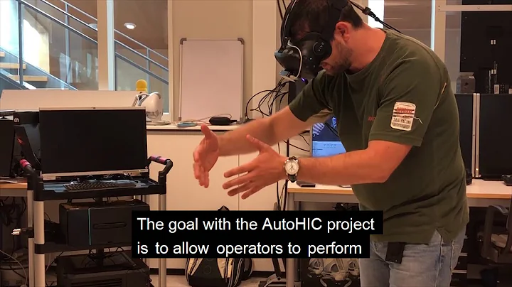 AutoHIC: Researchers at Örebro University develop semi virtual world to control robots