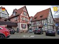 Kronberg im taunus germany   walking in small town near frankfurt  feb 2024