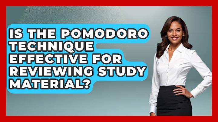 Is The Pomodoro Technique Effective For Reviewing Study Material? - Ultimate Study Hacks