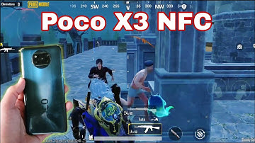 POCO X3 NFC PUBG Test 🔥 Super Smooth + 60FPS Gameplay 🎮