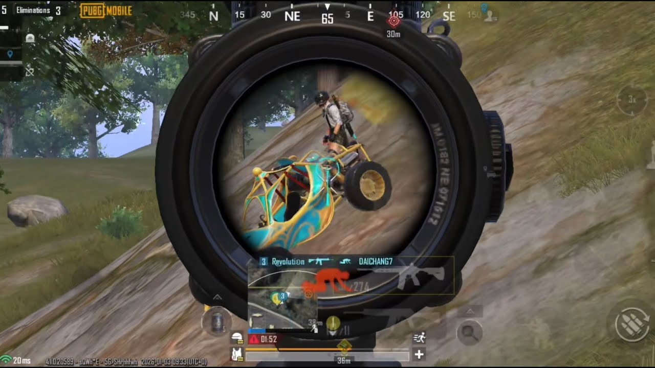 Burst Sprays in Ultimate Royale | Pubg Mobile Burst Spray 