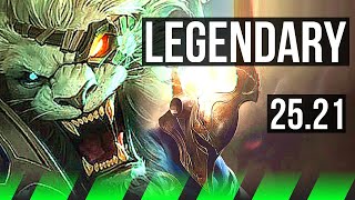 RENGAR vs PANTHEON (JGL) | Legendary | EUW Master | 25.21