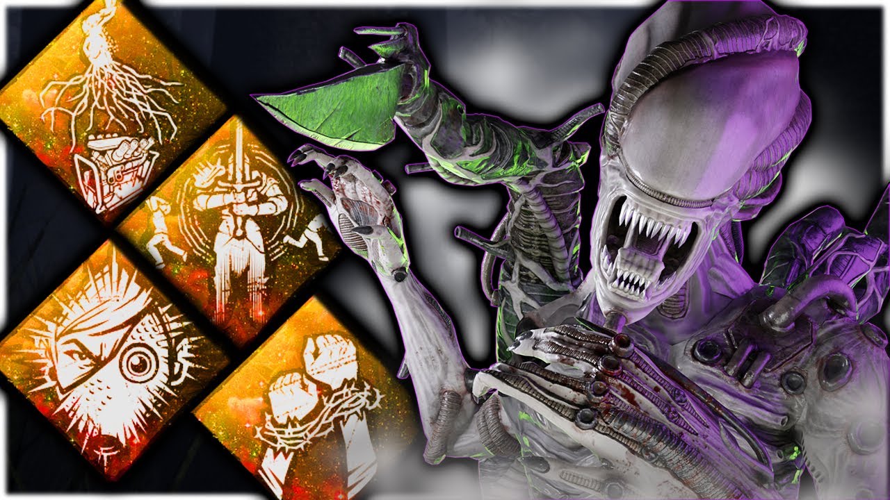 The MOST ANNOYING XENOMORPH BUILD In Dead By Daylight - YouTube