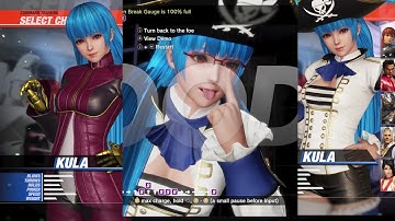DEAD OR ALIVE 6 Kula Diamond Command Training Full Move List