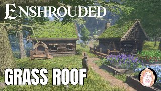 Enshrouded build a fun starting base with grass roof, building guide