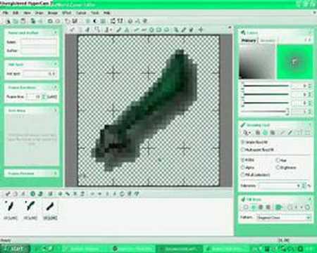 How to make a runescape animated cursor