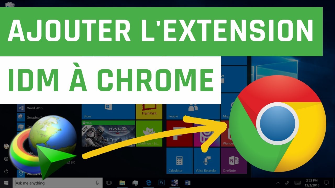 Comment ajouter l'extension IDM à Chrome - YouTube