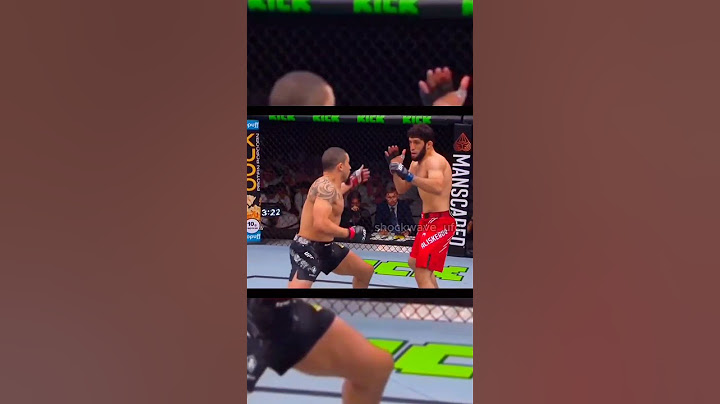 Robert Whittaker knocks out Ikram Aliskerov