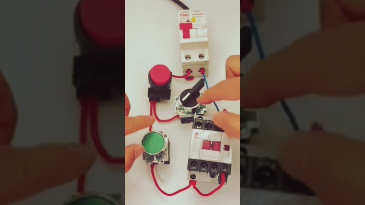 Switch Pulse And Self Lockin