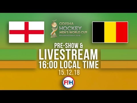 England v Belgium | 2018 Men’s Hockey World Cup | FULL MATCH LIVESTREAM