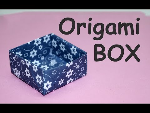 DIY crafts - Origami lihtne box / DIY ilu ja lihtne