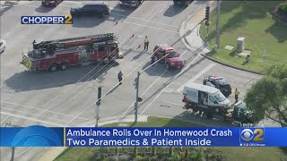 Ambulance Involved In Crash In Homewood