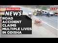 Breaking news  road accident claims multiple lives in odisha driver of car fled from accident