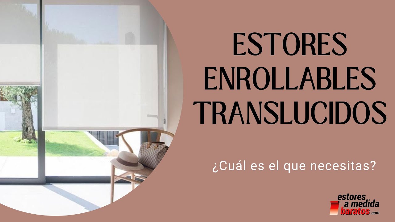 Estores translucidos 🌞  Características 