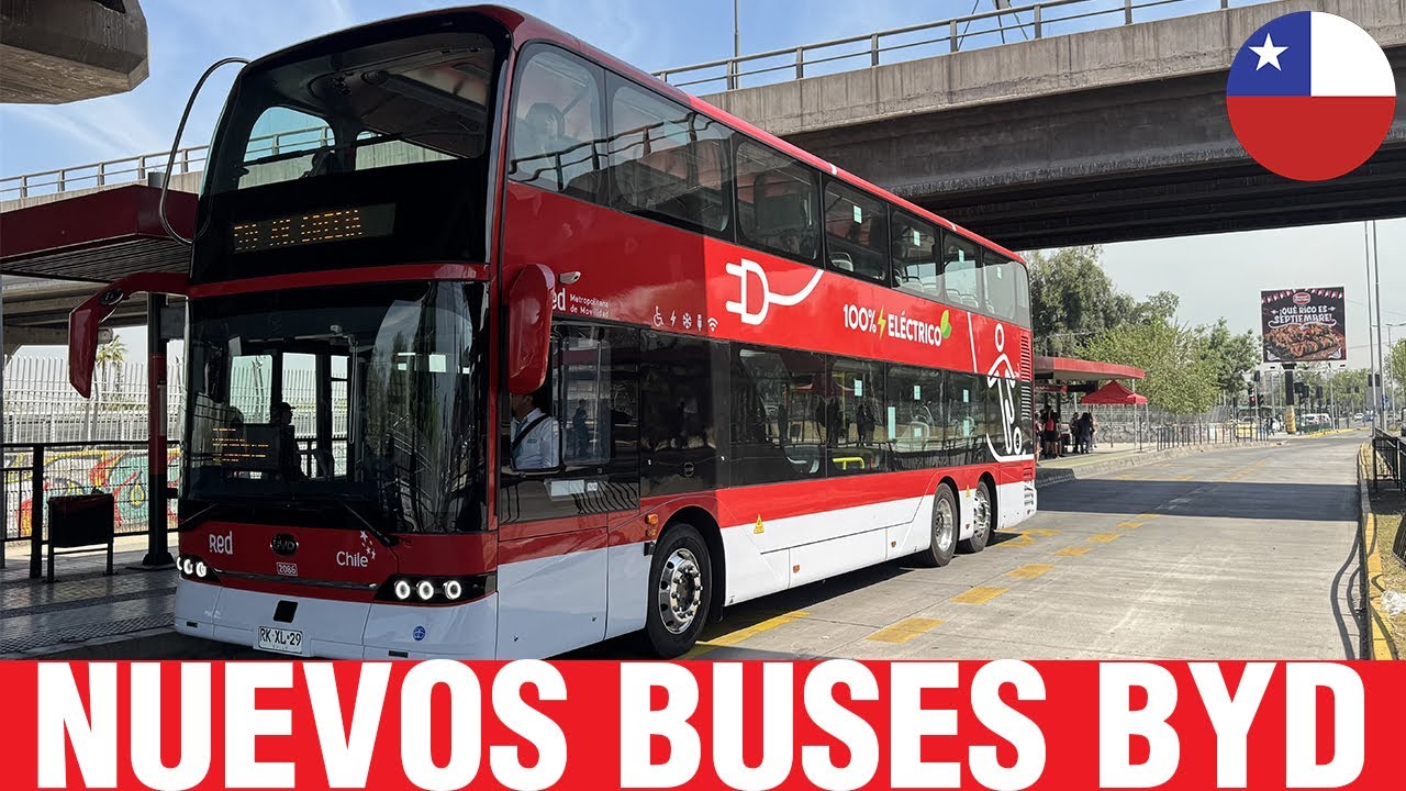 Red | Nuevos Buses BYD de 2 Pisos
