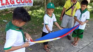 How to fold the Philippine flag
